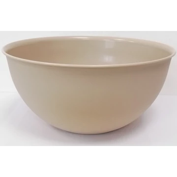 Poly Time Műanyag kerek tál 1 l, homok Poly Time Műanyag kerek tál 1 l, homok