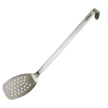Inoxibar  rozsdamentes  ívelt szedőkanál, lyukacsos  38 cm 18/10 rozsdamentes acélból Professional and Home lineForce Line Inoxibar  rozsdamentes  ívelt szedőkanál, lyukacsos  38 cm 18/10 rozsdamentes acélból Professional and Home lineForce Line
