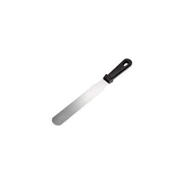 Inoxibar rozsdamentes spatula, műanyag végződéssel  15 cm, egyenes