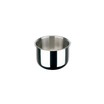 Inoxibar Porthos rozsdamentes lábas levehető nyéllel (külön vásárolható) átmérő: 14 cm, magasság: 7 cm, 1 L