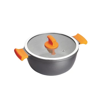 Inoxibar lábas, tapadásmentes bevonattal 32 cm fedővel Absolut Orange Range Inoxibar lábas, tapadásmentes bevonattal 32 cm fedővel Absolut Orange Range