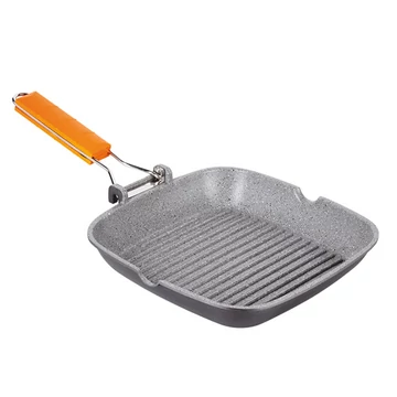 Inoxibar   Absolute Orange Range grill serpenyő, tapadásmentes bevonattal 24 cm Inoxibar   Absolute Orange Range grill serpenyő, tapadásmentes bevonattal 24 cm