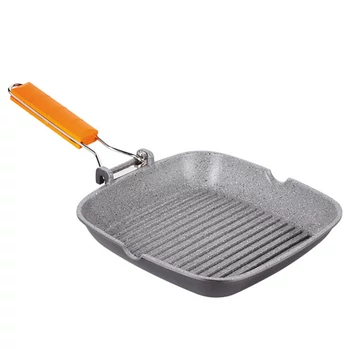 Inoxibar   Absolute Orange Range grill serpenyő, tapadásmentes bevonattal 28 cm