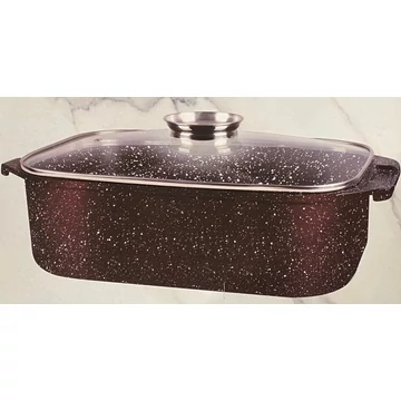 Silver Royal Diamond kacsasütő/sütőtál tapadásmentes márvány bevonattal 40x11 cm 7,98 L