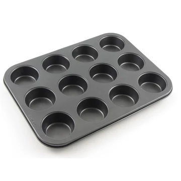 Enger tapadásmentes 12 csészés muffin sütő 35 x 26.5 x 3 cm Enger tapadásmentes 12 csészés muffin sütő 35 x 26.5 x 3 cm