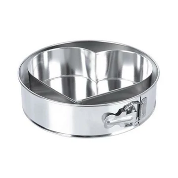 Enger kerek csatos tortaforma + szív 24 x 6.5 cm
