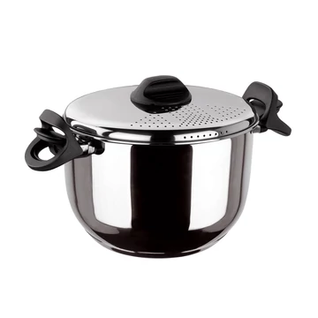 Inoxibar tészta és zöldség szűrő szett praktikus foganytúval 24x 15 cm 6,5 L 18/10 rozsdamentes acélból