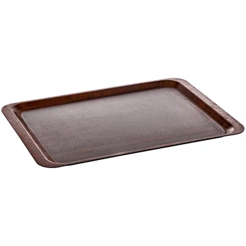 Albayrak fa mintás laminált tálca 370*530*15 mm
