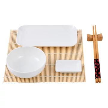 Bergner MASTERPRO SUSHI FOODIES kollekció 12 darabos tálaló szett