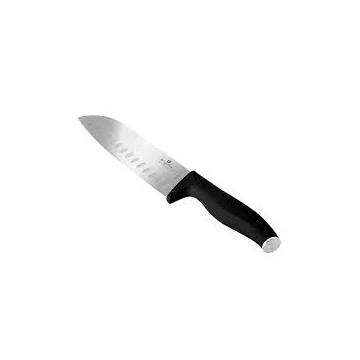 Berlinger Haus Matte Black Collection rozsdamentes acél Santoku kés, 17,5 cm