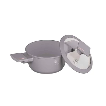 Berlinger Haus Taupe Collection mini magas lábas titán bevonattal, fedővel, 14 cm