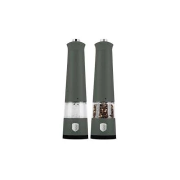 Berlinger Haus Matte Green Collection 2 db-os elektromos fűszermalom készlet