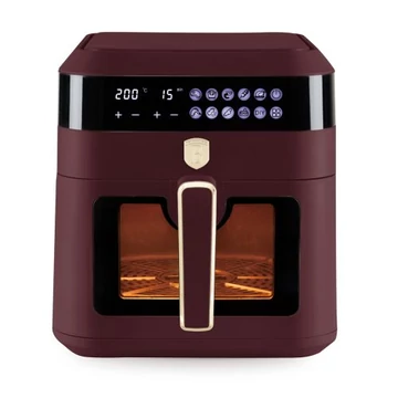 Berlinger Haus Leonardo Collection Air Fryer digitális forró levegős sütő, 6.3 L