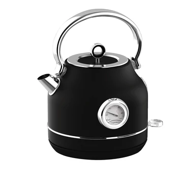 Berlinger Haus Matte Black Collection rozsdamentes acél elektromos vízforraló kanna hőfok kijelzővel
