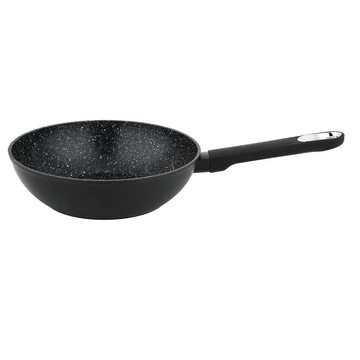 Carl Schmidt Sohn Koch Systeme Marburg+Wok serpenyő tapadásmentes márvány bevonattal 24x7 cm