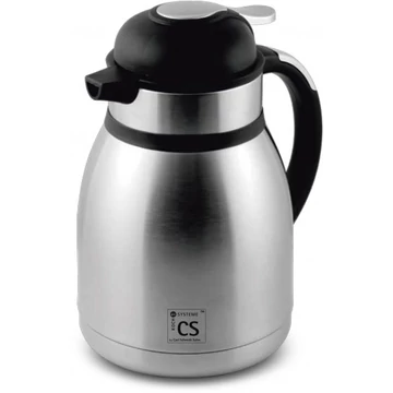 Carl Schmidt Sohn Koch Systeme Passau Termoszos kancsó rozsdamentes acélból 1,5L