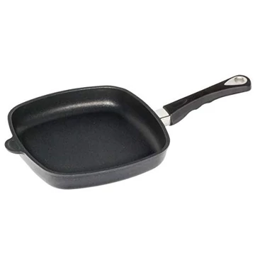 AMT Gastroguss the "World's Best Pan" serpenyő,  26x26 cm, 4 cm magas, indikátorral AMT Gastroguss the "World's Best Pan" serpenyő,  26x26 cm, 4 cm magas, indikátorral