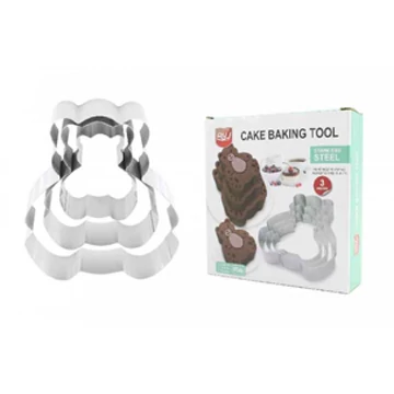 Enger tortaforma 3 darabos maci