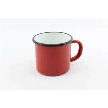 Enger zománcozott bögre 10x9 cm, 0,73L, vegyes színekben Enger zománcozott bögre 10x9 cm, 0,73L, vegyes színekben
