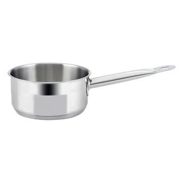 Hendi Nyeles lábas - fedő nélkül rozsdamentes acél,  Kitchen Line Termékcsalád, 4,9L, ø240x(H)110mm Hendi Nyeles lábas - fedő nélkül rozsdamentes acél,  Kitchen Line Termékcsalád, 4,9L, ø240x(H)110mm
