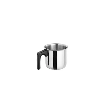 Inoxibar tejforraló bakelit fogantyúval 8x9 cm, 0.5 L ,rozsdamentes 18% Inoxibar tejforraló bakelit fogantyúval 8x9 cm, 0.5 L ,rozsdamentes 18%