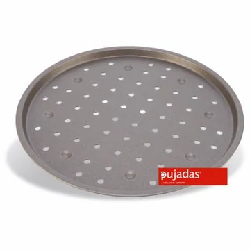 Pujadas perforált pizzaforma bevonattal 34 cm