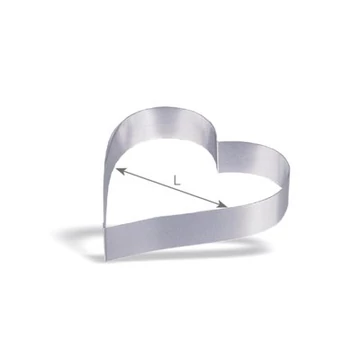 Pujadas Szív alakú tortaforma 18 cm