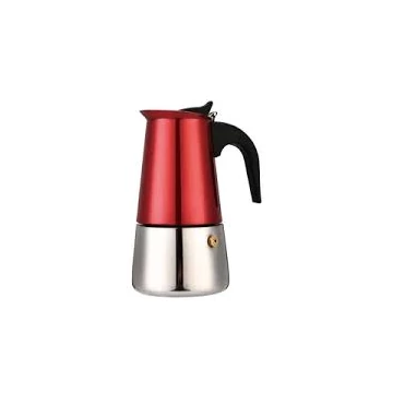 Perfect Home Metal Red kotyogós kávéfőző 6 személyes rozsdamentes indukciós Perfect Home Metal Red kotyogós kávéfőző 6 személyes rozsdamentes indukciós