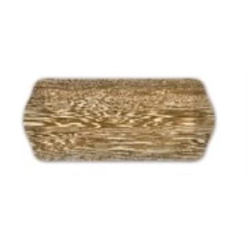 Tálca zserbós 33x14,5x2,5 cm, műanyag, fa mintás