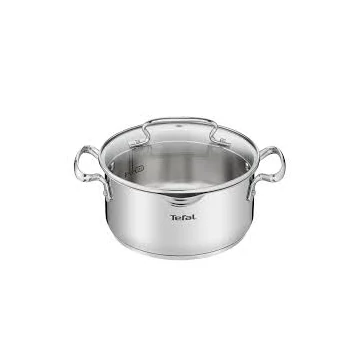 Tefal Duetto+ rozsdamentes lábas szűrő fedővel 20 cm, 2.9 l, 18/10 Tefal Duetto+ rozsdamentes lábas szűrő fedővel 20 cm, 2.9 l, 18/10