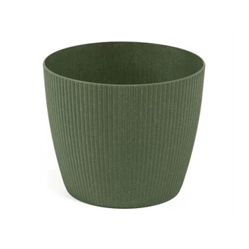Lamela 668 virágcserép/kaspó MAGNOLIA JUMPER 21 x 18 cm, zöld/szarozielony