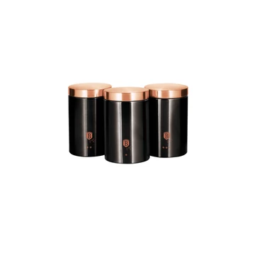 Berlinger Haus konyhai tároló 3 részes Black Rose Berlinger Haus konyhai tároló 3 részes Black Rose