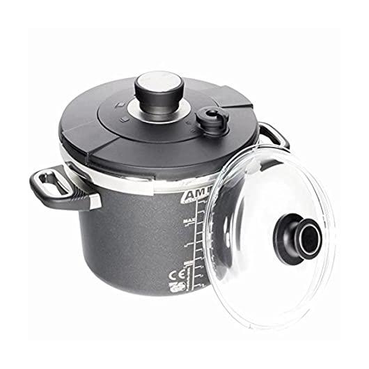 AMT Gastroguss the World's Best Pan kukta/gyorsfőző szett, 2 fedővel