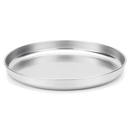 Steel Pan rozsdamentes acél pizza sütőforma / tepsi 32 x 2 cm, 18/10,  tapadásmentes felület - ÉRTÉKCSÖKKENT