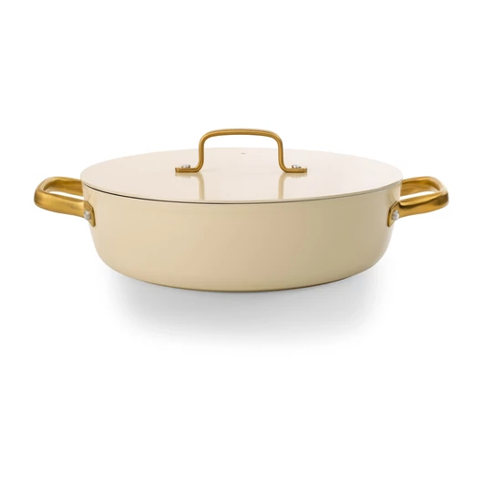 Arcos Samoa Iconic kerámia bevonatos szeletsütő fedővel 28 cm beige