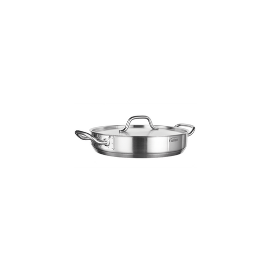 Inoxibar Professional line rozsdamentes acél szeletsütő fedővel 40x8 cm, 10 L, 21%