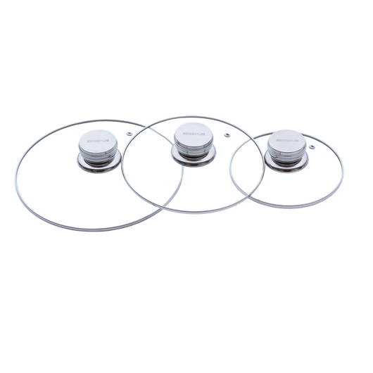 Berghome Line üveg fedő 18 cm