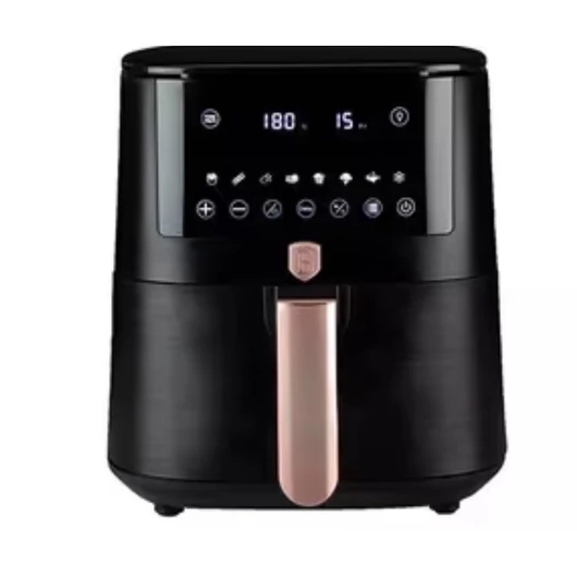 Berlinger Haus Black Rose Collection Air Fryer forró levegős sütő, digitális, 5L