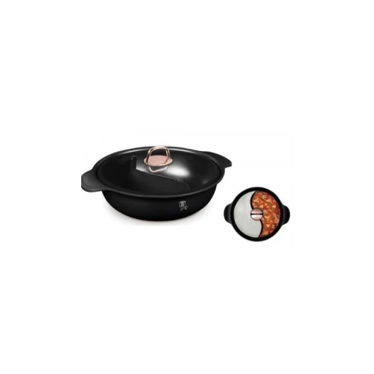 Berlinger Haus Black Rose Collection Hot Pot fedővel, 30 cm