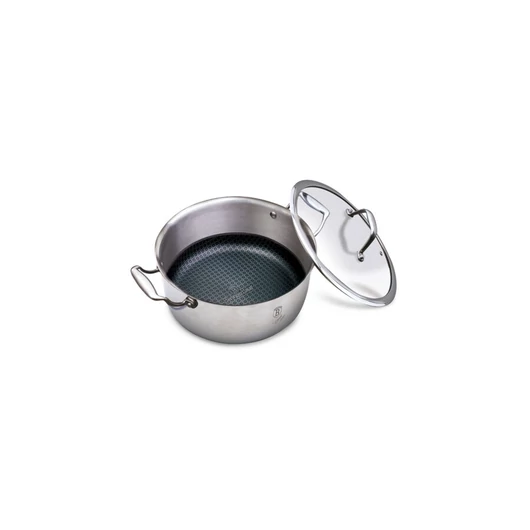 Berlinger Haus Eternal Collection rozsdamentes magas lábas Withford eterna bevonattal, fedővel, 20 cm