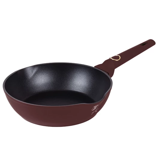 Berlinger Haus Leonardo Collection mély serpenyő titán bevonattal, dupla kiöntő csőrrel, 24 cm