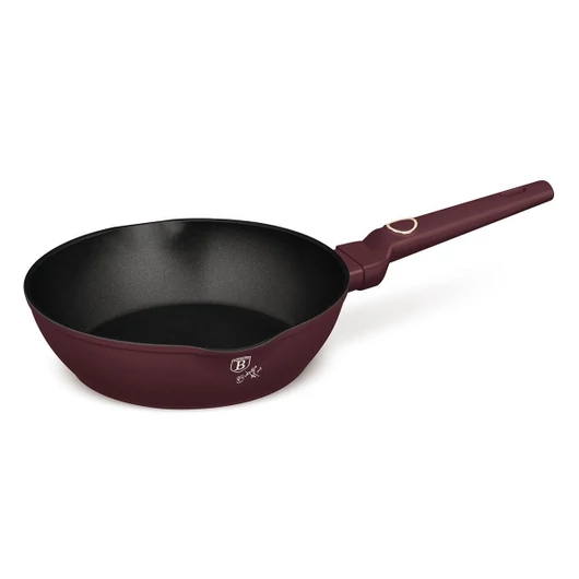 Berlinger Haus Leonardo Collection mély serpenyő titán bevonattal, dupla kiöntő csőrrel, 28 cm