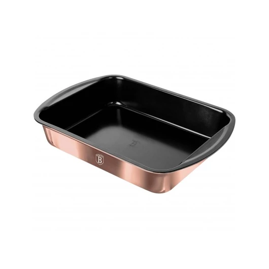 Berlinger Haus Metallic Rosegold Line tepsi titán bevonattal, metál külső bevonattal, nagy, rosegold