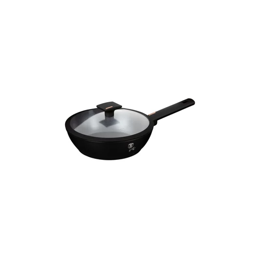 Berlinger Haus Monaco Collection mély serpenyő tapadásmentes bevonattal, fedővel, 24 cm