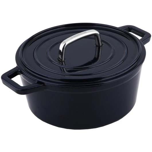 Carl Schmidt Sohn Koch Systeme Alpen zománcozott öntöttvas edény 20 cm sötét kék, 2.5 l
