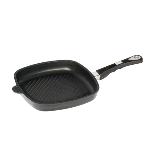 AMT Gastroguss the "World's Best Pan" grill serpenyő,  26x26 cm, 4 cm magas, indikátorral