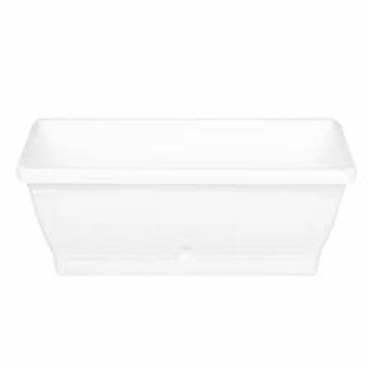 Enger virágláda/balkonláda tálcával Magyar 60cm Fehér