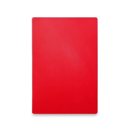 Hendi Vágódeszka HACCP 600x400, Piros, 600x400x18 mm