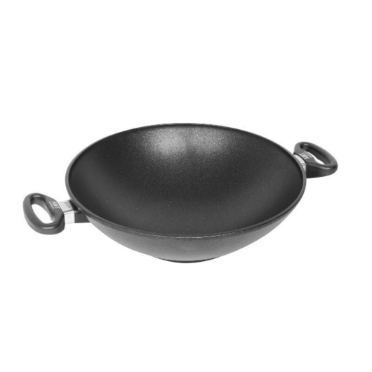 AMT Gastroguss the "World's Best Pan"  wok,  32 cm, 10 cm magas,  indukciós, 2 oldali fogantyúval