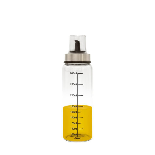Inoxibar Aceiteras Line csöpögésmentes üveg olajadagoló, 6,5 cm x 23,5 cm, 500 ml